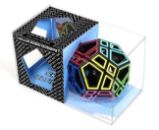 Hlavolamy Recent Toys - Hollow Skewb Ultimate - Hlavolamy Hlavolamy Recent Toys - Hollow Skewb Ultimate