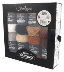 Sada háčkovacích přízí Little Darling - Beary Cute (8×25 g) Sada háčkovacích přízí Little Darling - Beary Cute (8×25 g)