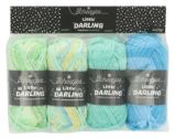 Sada přízí Little Darling Sprinkled Gradient 4x25g 25194 - Scheepjes