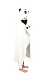 Cozy Noxxiez deka s kapucí a kapsami - Panda Cozy Noxxiez deka s kapucí a kapsami - Panda