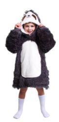 Cozy Noxxiez mikinová deka pro děti 3-6 let - Lenochod - Oblečení Cozy Noxxiez mikinová deka pro děti 3-6 let - Lenochod