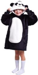 Cozy Noxxiez mikinová deka pro děti 3-6 let - Panda - Oblečení Cozy Noxxiez mikinová deka pro děti 3-6 let - Panda