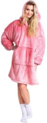 Cozy Noxxiez mikinová deka pro teenagery a dospělé - Růžová Cozy Noxxiez mikinová deka pro teenagery a dospělé - Růžová