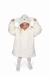 Cozy Noxxiez hřejivá televizní mikinová deka s kapucí pro děti 3-6 let - Ovečka - Oblečení Cozy Noxxiez hřejivá televizní mikinová deka s kapucí pro děti 3-6 let - Ovečka