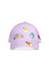 Squishmallows Kšiltovka - mix fialová