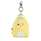Squishmallows batůžek na klíče Ananas Maui - Plyšové hračky Squishmallows batůžek na klíče Ananas Maui