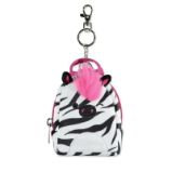 Squishmallows batůžek na klíče Zebra Tracey - Plyšové hračky Squishmallows batůžek na klíče Zebra Tracey