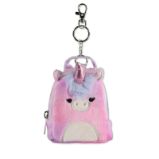 Squishmallows batůžek na klíče Jednorožec Lola - Plyšové hračky Squishmallows batůžek na klíče Jednorožec Lola
