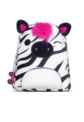 Squishmallows batůžek Zebra Tracey - Plyšové hračky Squishmallows batůžek Zebra Tracey
