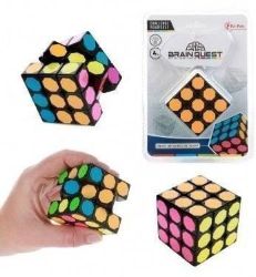 Hlavolam kostka plast v blistru