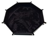 Dice tray - Dragon Skin Edition- Osmihran - Černý Dice tray - Dragon Skin Edition- Osmihran - Černý