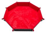 Dice tray - Dragon Skin Edition- Osmihran - Červený Dice tray - Dragon Skin Edition- Osmihran - Červený