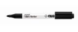 MONAMI 470-01 BLACK FINE 1,3 MM FABRIC MARKER - Zvýrazňovače a popisovače do školy MONAMI 470-01 BLACK FINE 1,3 MM FABRIC MARKER