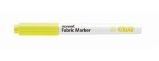 MONAMI 470-05 BRUSH FLUO LEMON, FABRIC MARKER - Zvýrazňovače a popisovače do školy MONAMI 470-05 BRUSH FLUO LEMON, FABRIC MARKER