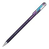 Pero gelové Pentel Hybrid Dual Metallic K110 - fialová/modrá 1mm Pero gelové Pentel Hybrid Dual Metallic K110 - fialová/modrá 1mm