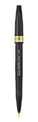 Popisovač Pentel Artist Brush - žlutý
