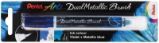Pentel Dual Metallic Brush štětečkový popisovač - fialový - Štětce Pentel Dual Metallic Brush štětečkový popisovač - fialový