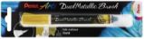 Pentel Dual Metallic Brush štětečkový popisovač - zlatý Pentel Dual Metallic Brush štětečkový popisovač - zlatý