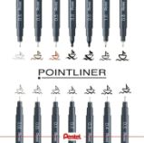 PENT.S20P-2A POINTLINER BLACK 0,2MM - Malování a kreslení PENT.S20P-2A POINTLINER BLACK 0,2MM