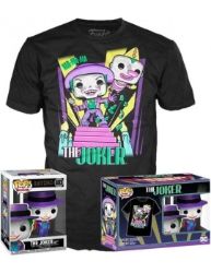 Funko POP & Tee: Joker w/Speaker - velikost trička L - FUNKO POP figurky Funko POP & Tee: Joker w/Speaker - velikost trička L