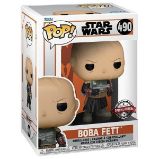 Funko POP Star Wars The Mandalorian - Boba Fett w/o helmet (exclusive special edition) - FUNKO POP figurky Funko POP Star Wars The Mandalorian - Boba Fett w/o helmet (exclusive special edition)