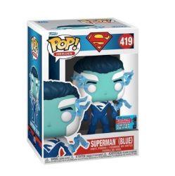 Funko POP Heroes: DC - Superman (Blue) - New York Comic Con Shared Exclusives