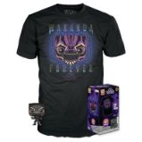 Funko pocket POP & Tee: Marvel - Black Panter (velikost L) - FUNKO POP figurky Funko pocket POP & Tee: Marvel - Black Panter (velikost L)