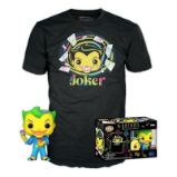 Funko POP & Tee: DC Comics - Joker BlackLight special edition (velikost trička L) - FUNKO POP figurky Funko POP & Tee: DC Comics - Joker BlackLight special edition (velikost trička L)