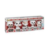 Funko POP Star Wars: Holiday Snowman - Darth Vader, Stormtrooper, Boba Fett, C-3PO, R2-D2 Funko POP Star Wars: Holiday Snowman - Darth Vader, Stormtrooper, Boba Fett, C-3PO, R2-D2