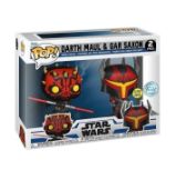 Funko POP Star Wars: CloneWars - Maul/Gar 2pack (exclusive special edition GITD) Funko POP Star Wars: CloneWars - Maul/Gar 2pack (exclusive special edition GITD)