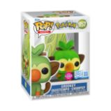 Funko POP Games: Pokémon - Grookey (Flocked) #957 - FUNKO POP figurky Funko POP Games: Pokémon - Grookey (Flocked) #957