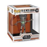 Funko POP Deluxe: Mandalorian - IG-12 with Grogu Funko POP Deluxe: Mandalorian - IG-12 with Grogu