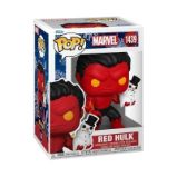Funko POP Marvel: Red Hulk (Holiday) - FUNKO POP figurky Funko POP Marvel: Red Hulk (Holiday)