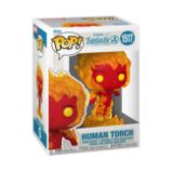 Funko POP: Fantastic Four: First Steps - Human Torch #1517 - FUNKO POP figurky Funko POP Marvel: Fantastic Four: First Steps - Human Torch #1517