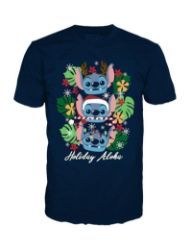Funko Pop! Tee: Stitch/Holiday Stitch M - FUNKO POP figurky Funko Pop! Tee: Stitch/Holiday Stitch M
