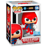 Funko POP Heroes: DC x Sonic - Knuckles as Superman #596