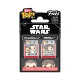 Funko Bitty POP: Star Wars - Princess Leia & Han Solo 2-pack Funko Bitty POP: Star Wars - Princess Leia & Han Solo 2-pack