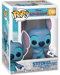 Funko POP: Lilo & Stitch - Stitch with Mood Chart (s možností CHASE verze) #1744 - FUNKO POP figurky Funko POP: Lilo & Stitch - Stitch with Mood Chart (s možností CHASE verze) #1744