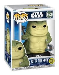 Funko POP: Star Wars - Rotta The Hutt (Glows in the Dark) #843 - FUNKO POP figurky Funko POP: Star Wars - Rotta The Hutt (Glows in the Dark) #843