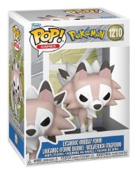 Funko POP Games: Pokémon - Lycanroc (Midday Form) #1210 - FUNKO POP figurky Funko POP Games: Pokémon - Lycanroc (Midday Form) #1210