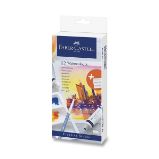 Akvarelové barvy Faber-Castell - 12 barev, tuba 9 ml Akvarelové barvy Faber-Castell - 12 barev, tuba 9 ml