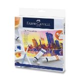 Akvarelové barvy Faber-Castell - 24 barev, tuba 9 ml Akvarelové barvy Faber-Castell - 24 barev, tuba 9 ml