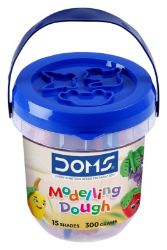 Měkká modelovací hmota - 15 barev s příslušenstvím (300 g) - Modelování Měkká modelovací hmota - 15 barev s příslušenstvím (300 g)
