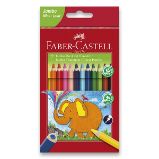 Pastelky Faber-Castell Extra Jumbo - 12 barev