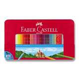 Pastelky Faber-Castell - 60 barev + příslušenství - Pastelky Pastelky Faber-Castell 60 barev + příslušenství