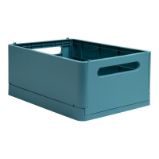 Exacompta smart case Úložný box skládací maxi - petrolejový - Archivace, boxy a pořadače Exacompta smart case Úložný box skládací maxi - petrolejový