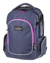 Školní batoh Walker Campus Evo Wizzard Blue Ivy/Pink Školní batoh Walker Campus Evo Wizzard Blue Ivy/Pink