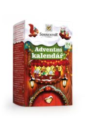 SONNENTOR Adventní kalendář bio 38,9 g - Adventní kalendáře SONNENTOR Adventní kalendář® bio 38,9 g, porc. dvoukomorový