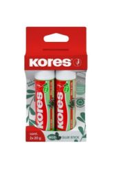 Kores Lepicí tyčinka ECO 2x 20 g BL - Papírnictví Kores Lepicí tyčinka ECO 2x 20 g BL