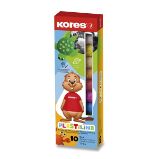 Kores Plastelína (modelína), 10 barev po 20 g - Modelování Kores Plastelína (modelína), 10 barev po 20 g